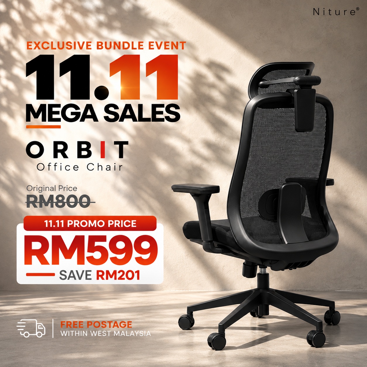 Orbit Chair 11.11 Mega Sale
