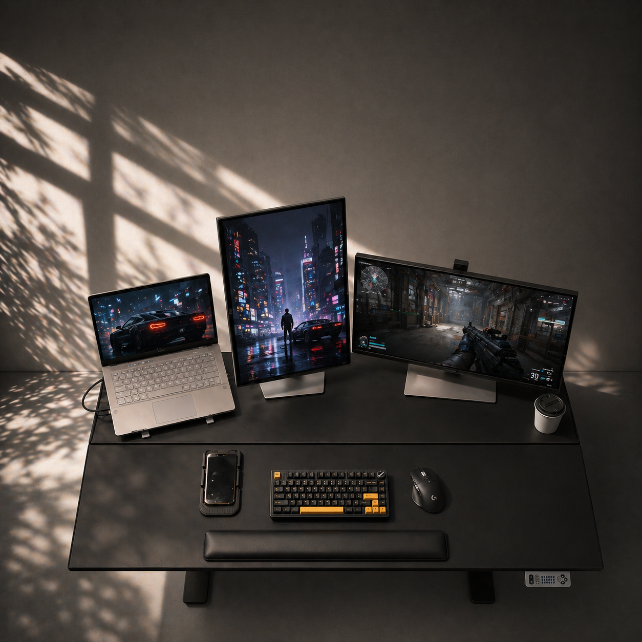 TILT Height Adjustable Standing Desk Malaysia | Niture