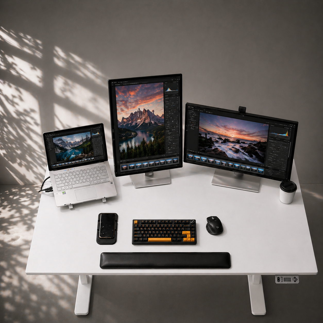 TILT Height Adjustable Standing Desk Malaysia | Niture